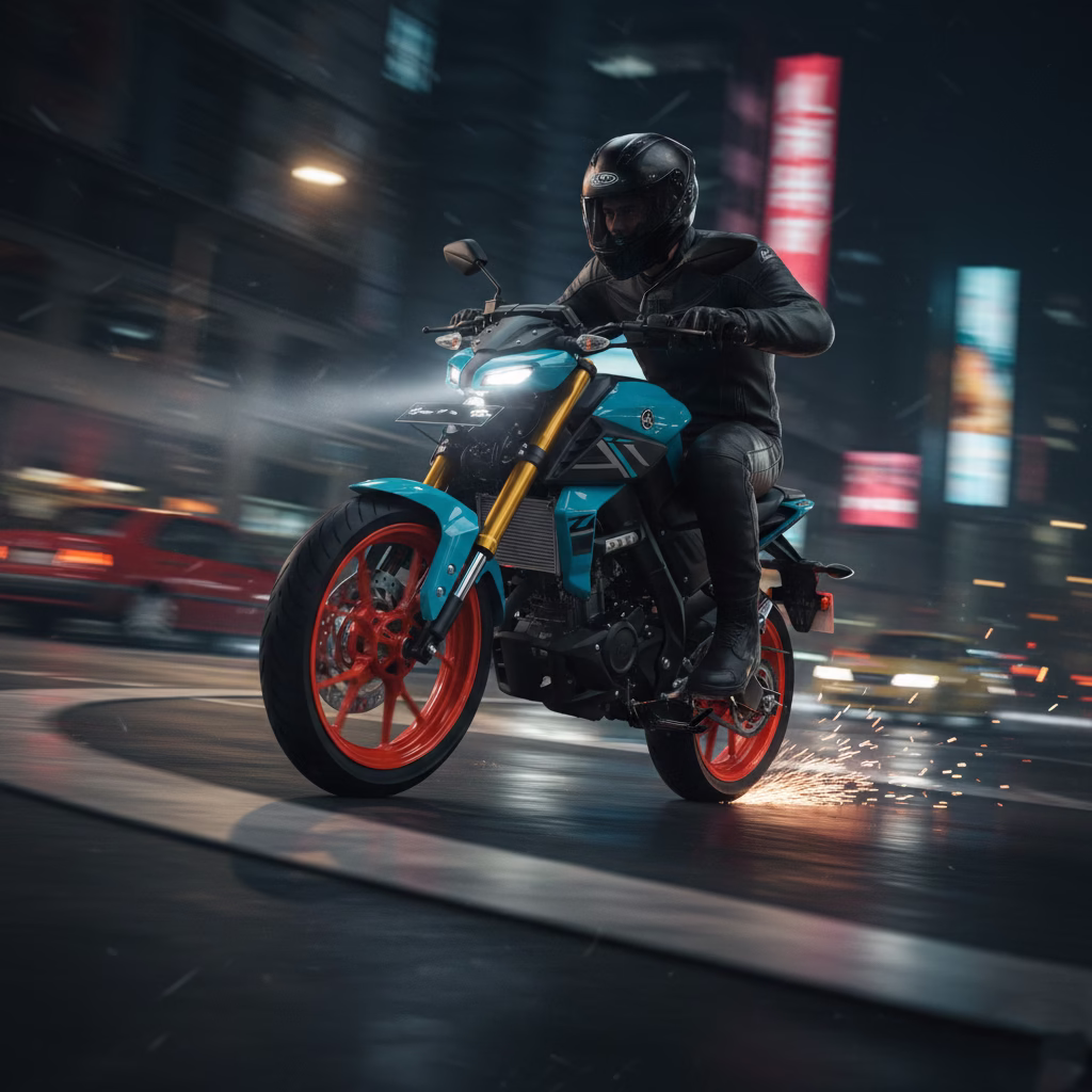 yamaha mt 15 streetfighter handling and performance
