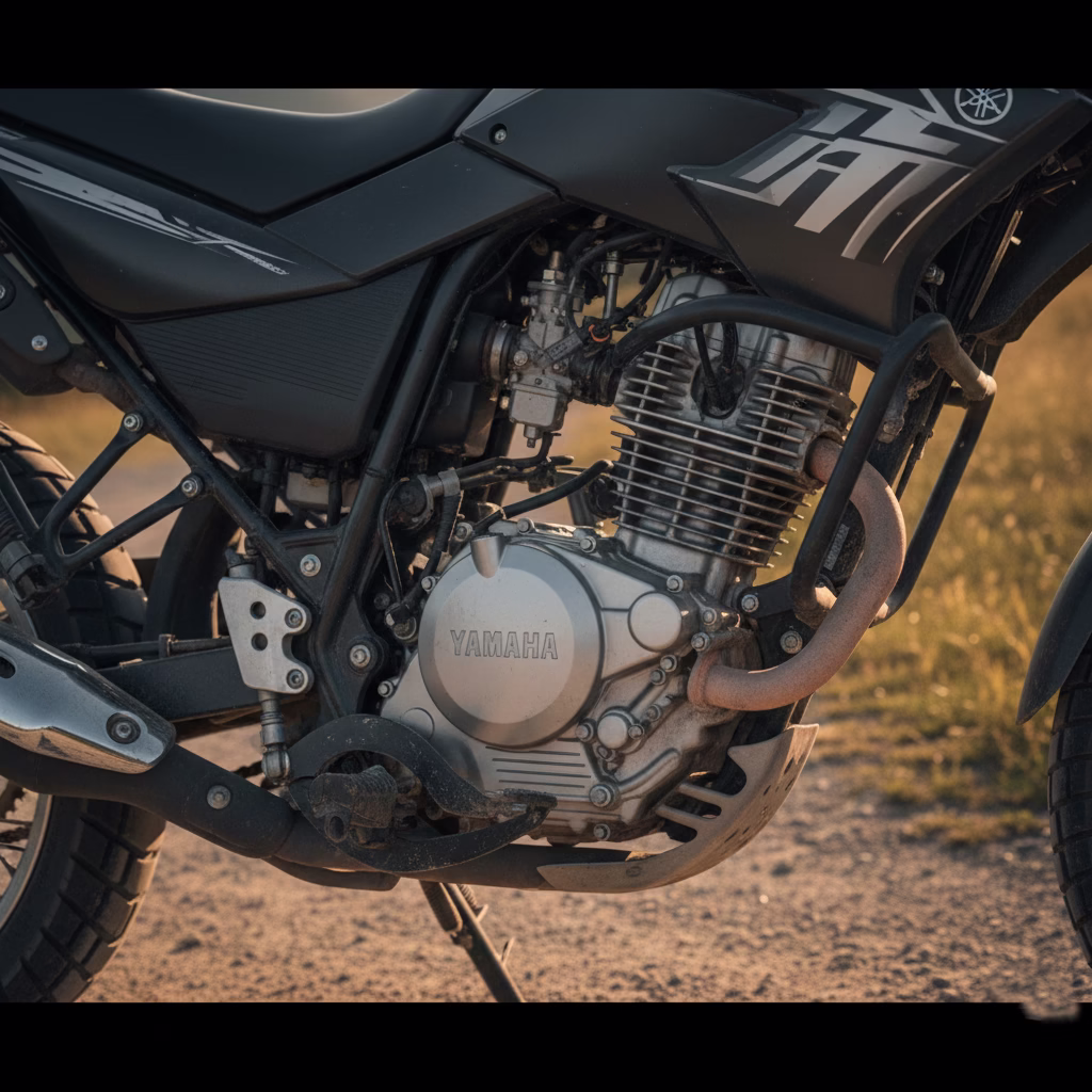 yamaha ybr 125g 124cc engine and 5 speed transmission gearbox.