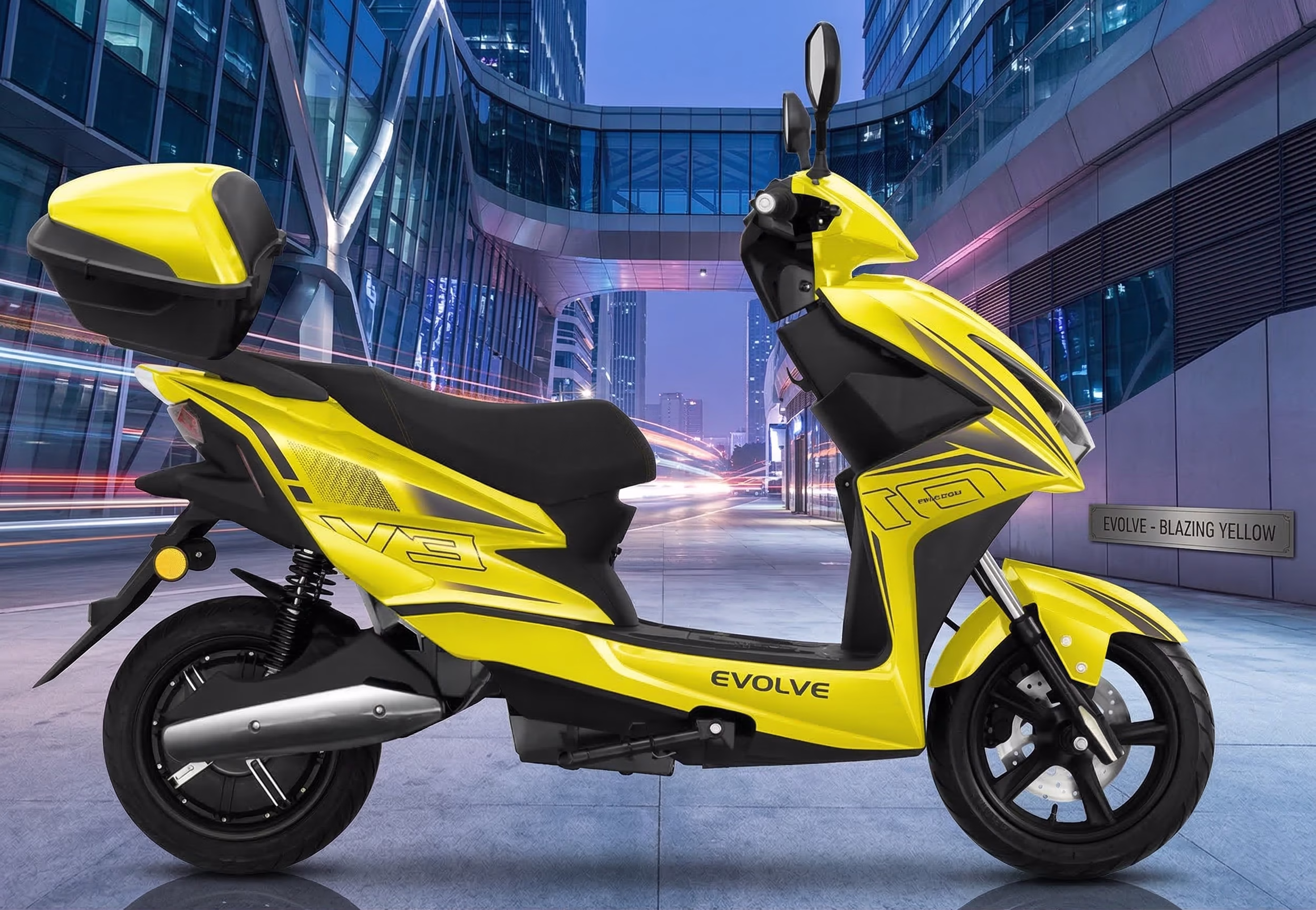Evolve Blazing Yellow Electric Bike Price & Specs in Pakistan | Bikes Knowledge