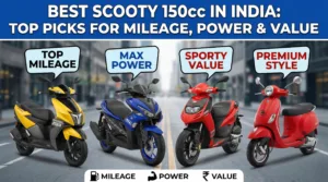 best 150cc scooty comparison chart India 2026