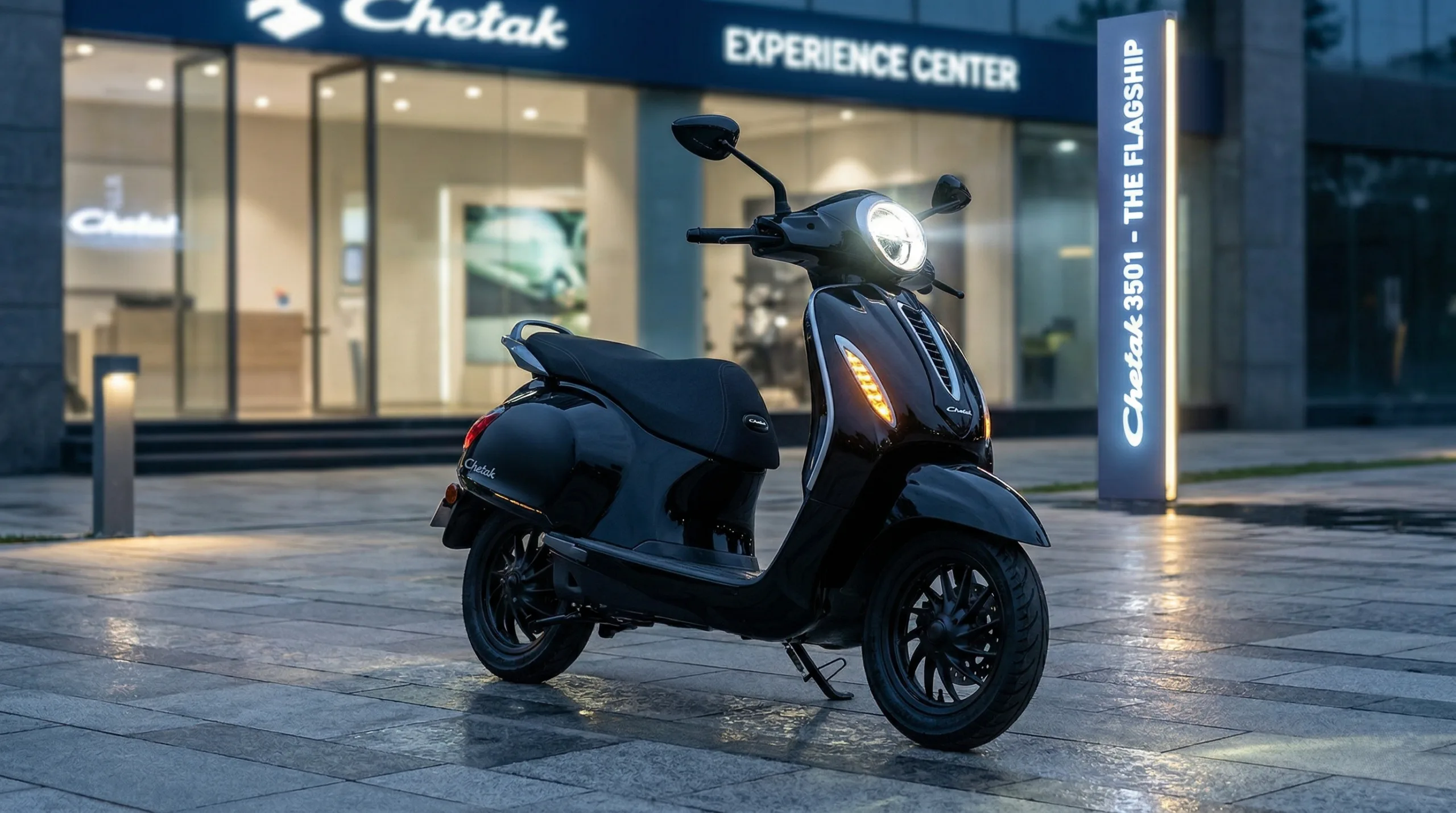 Bajaj Chetak 3501 premium electric scooter flagship 2026