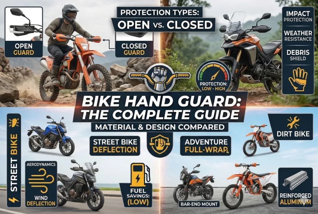 Bike Hand Guard: The Complete Guide | Bikes Knowledge