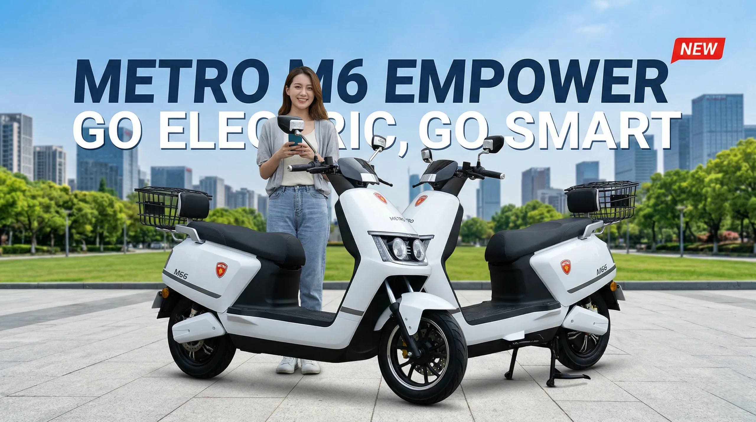 Metro M6 Empower New high range scooter