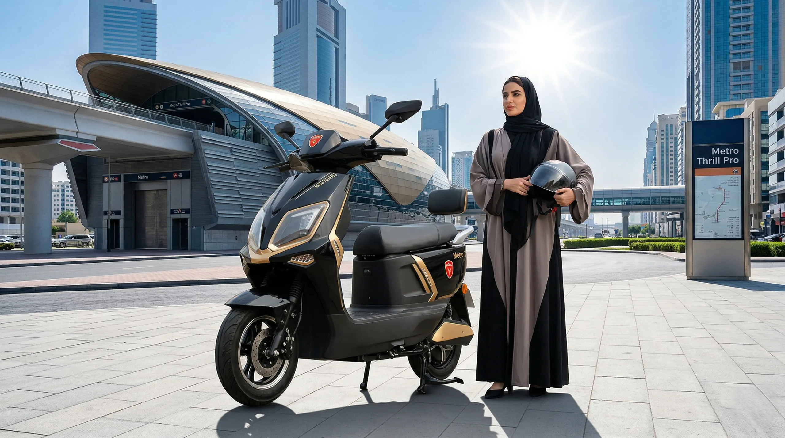 Metro Thrill Pro high performance scooter