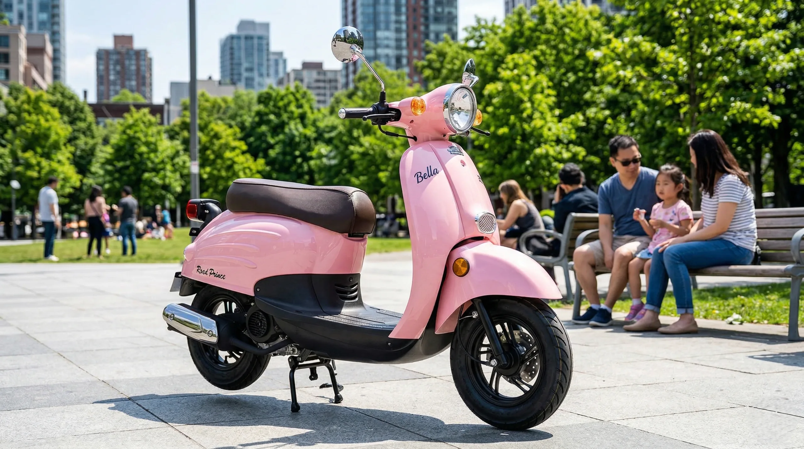 Road Prince Bella 100cc — best looking scooty in Pakistan under 1.5 lakh