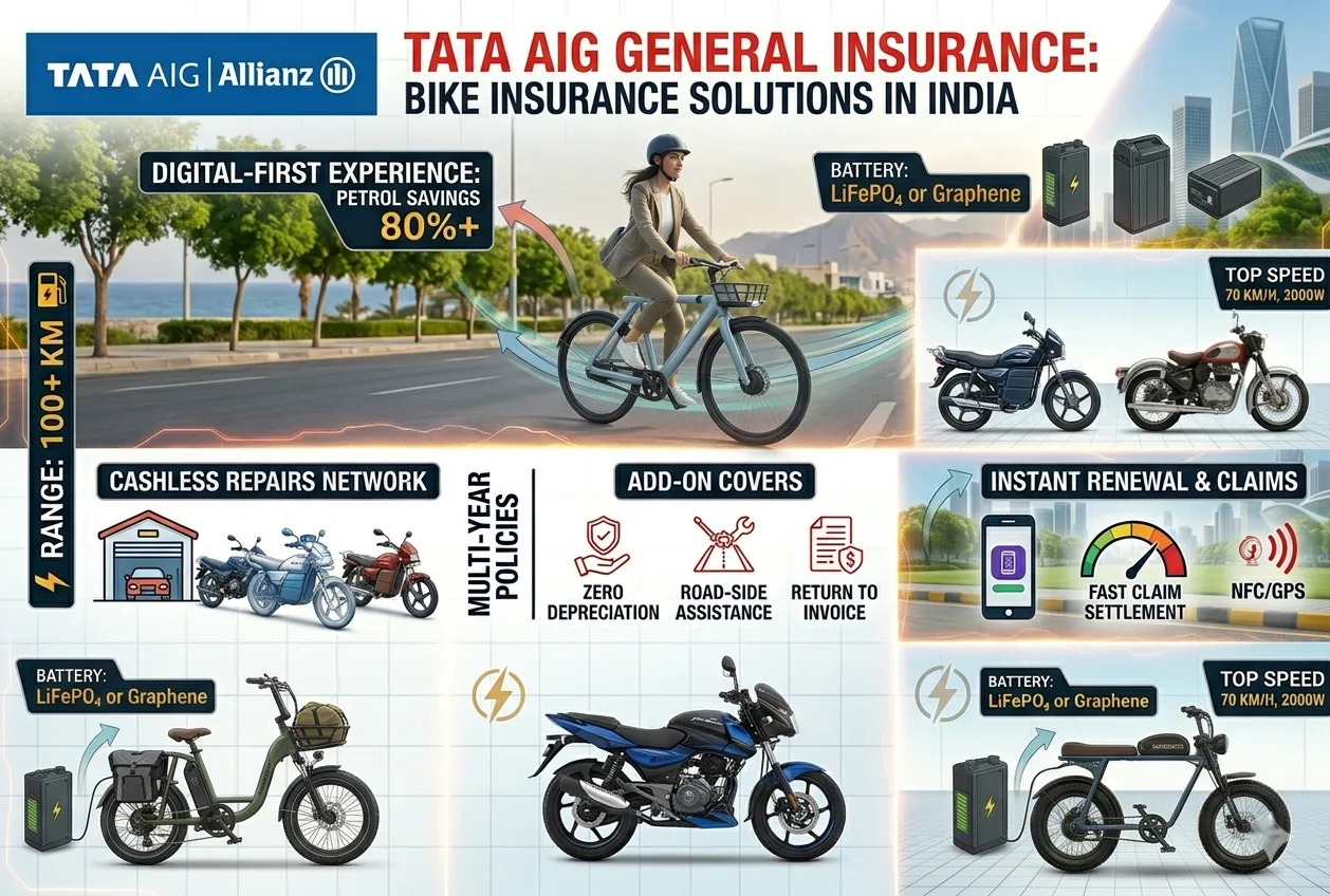 Tata AIG Premium Motorcycle Insurance Policies