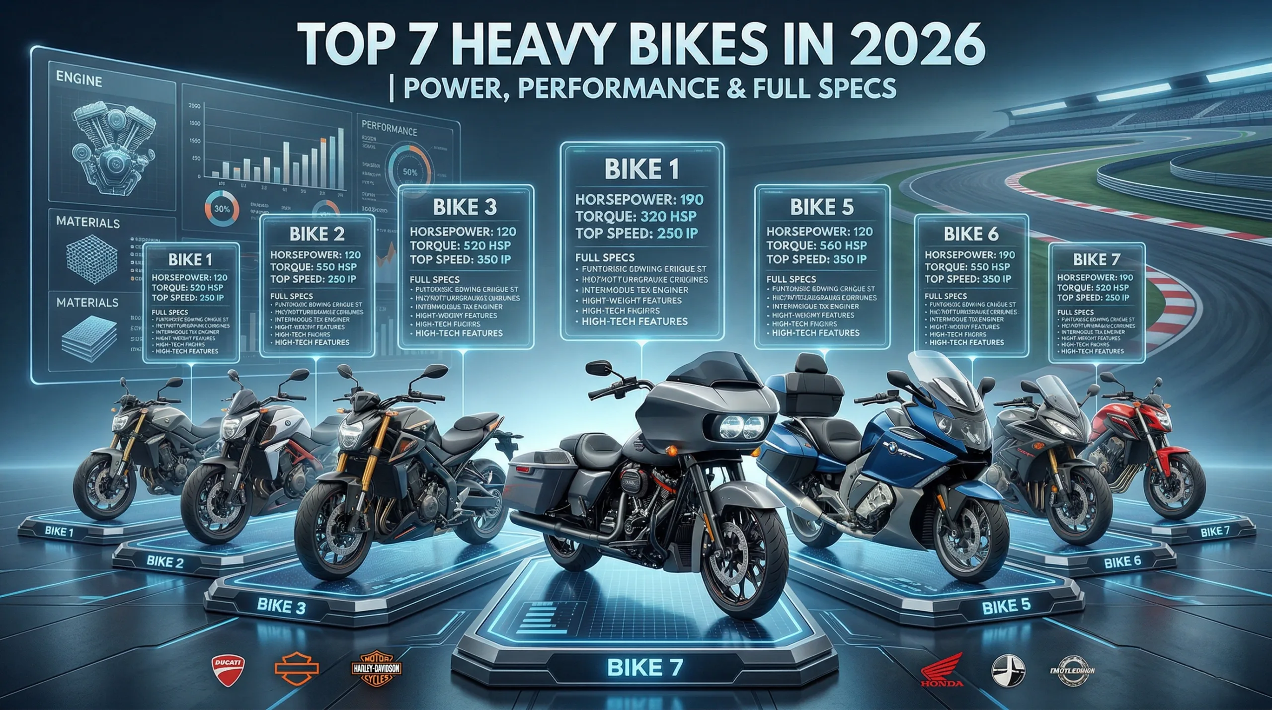 Top 7 Heavy Bikes in 2026 | Power, Performance & Full Specs | Bikes Knowledge