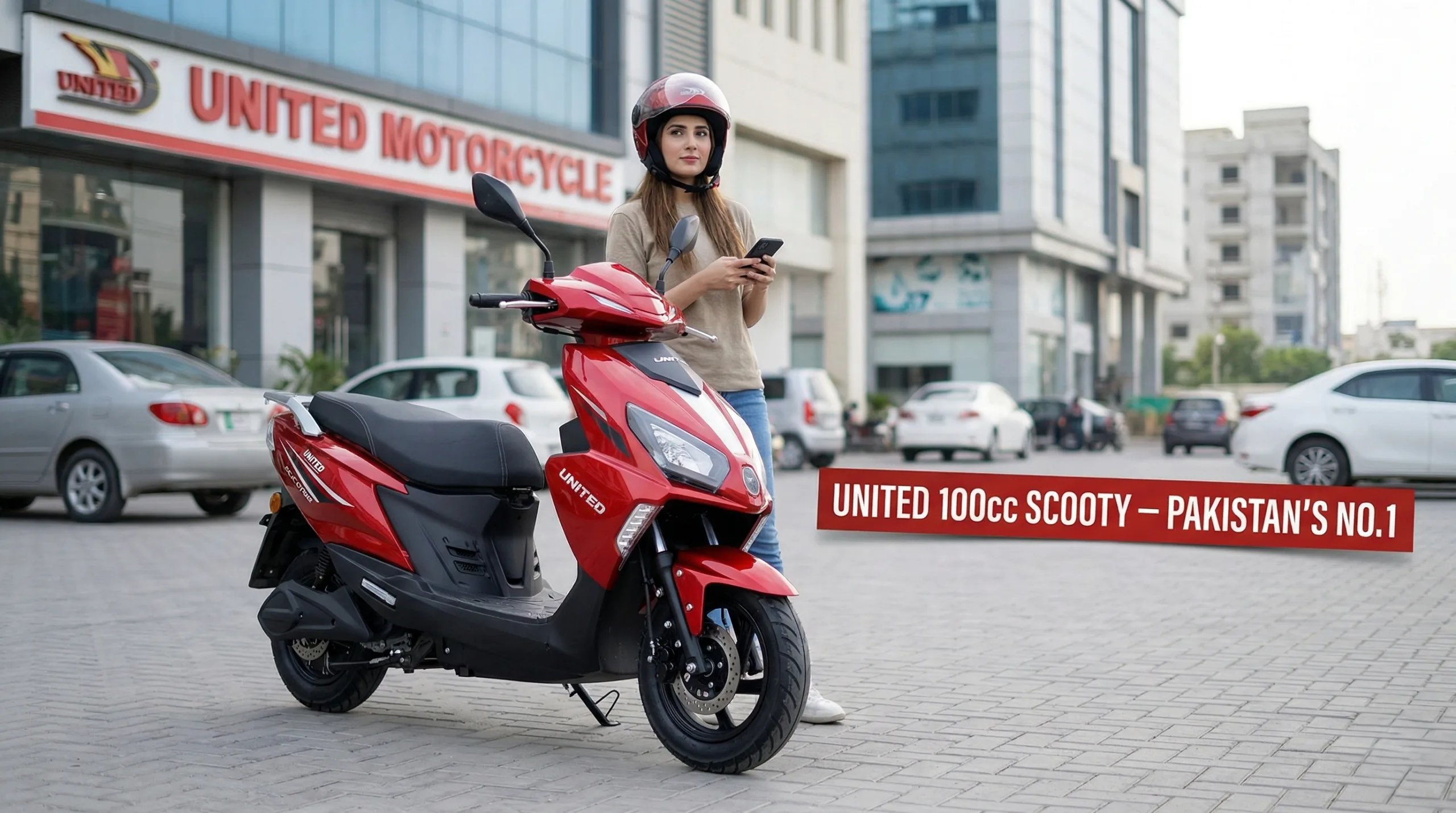 United 100cc scooty Pakistan