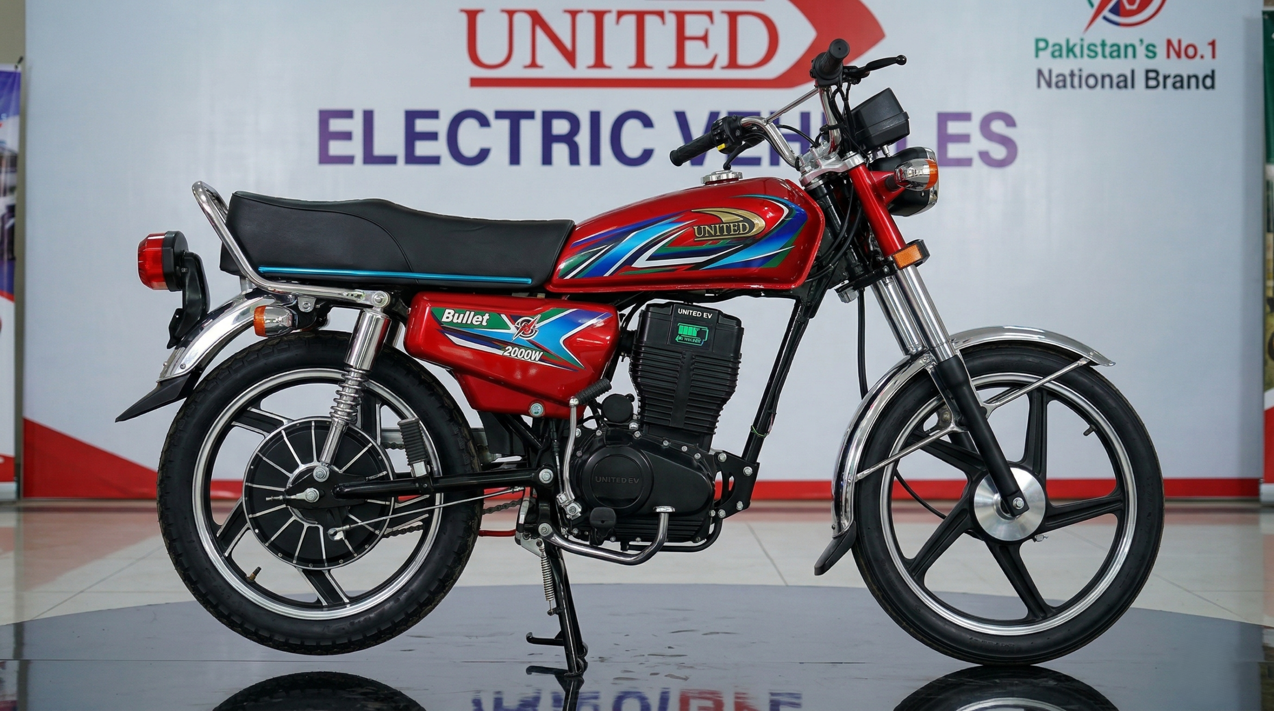 United EV Bullet Electric Motorcycle