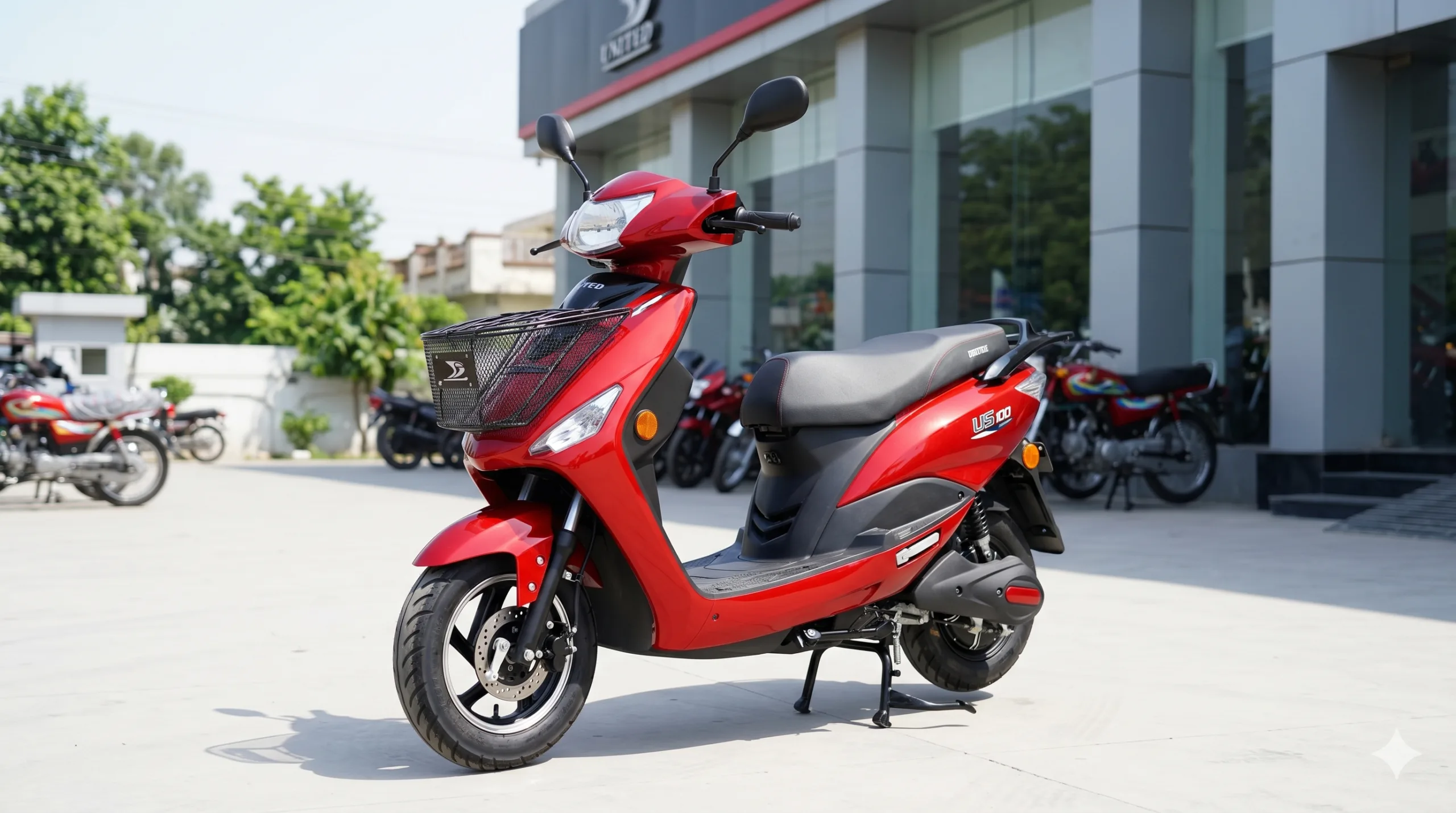 United US 100 — best scooty in Pakistan under 1.5 lakh for petrol riders 2026