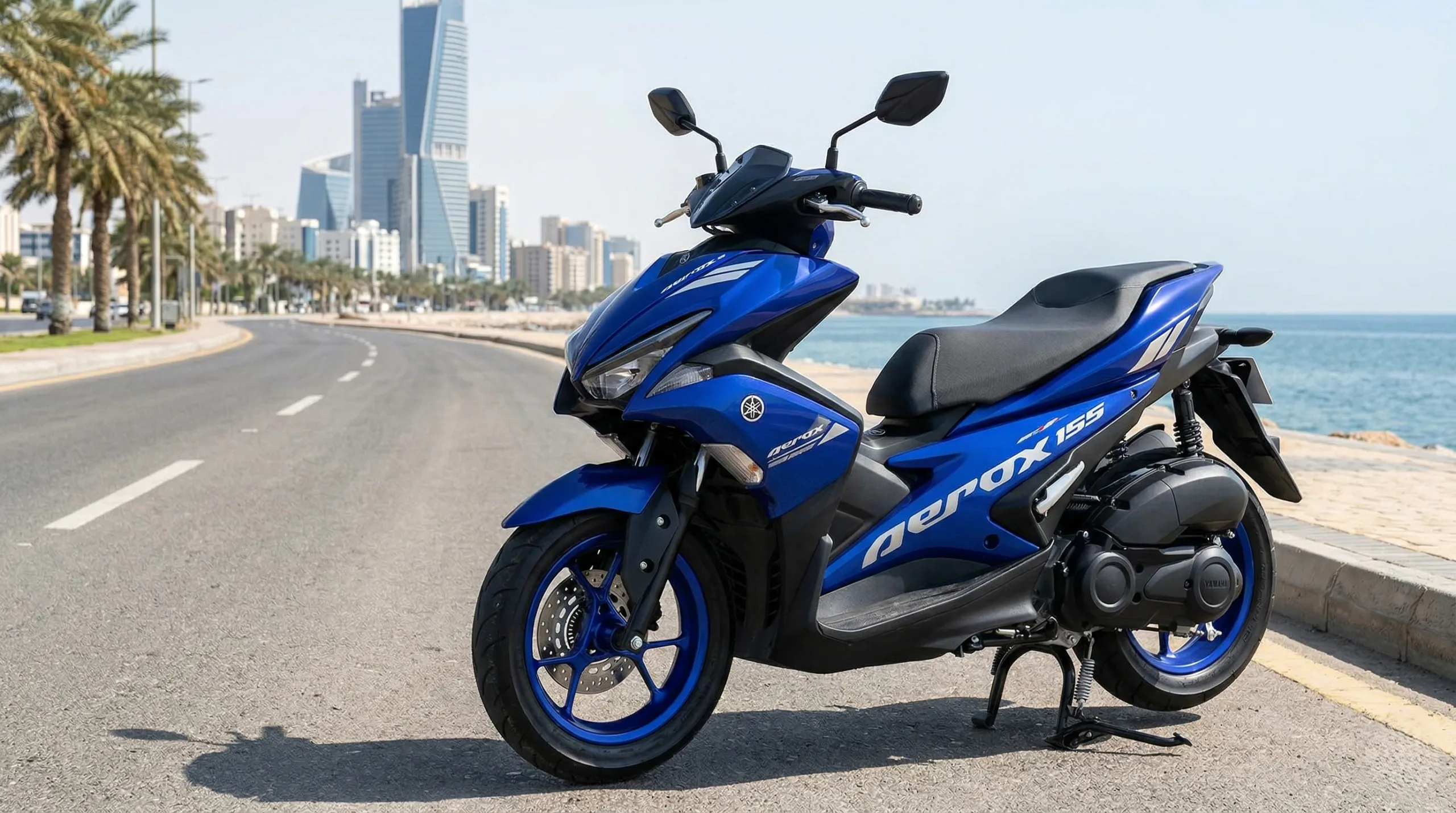 Yamaha Aerox 155 premium 150cc scooter India