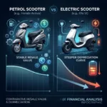 Honda Activa 6G vs Ola S1 X Cost Comparison India 2026