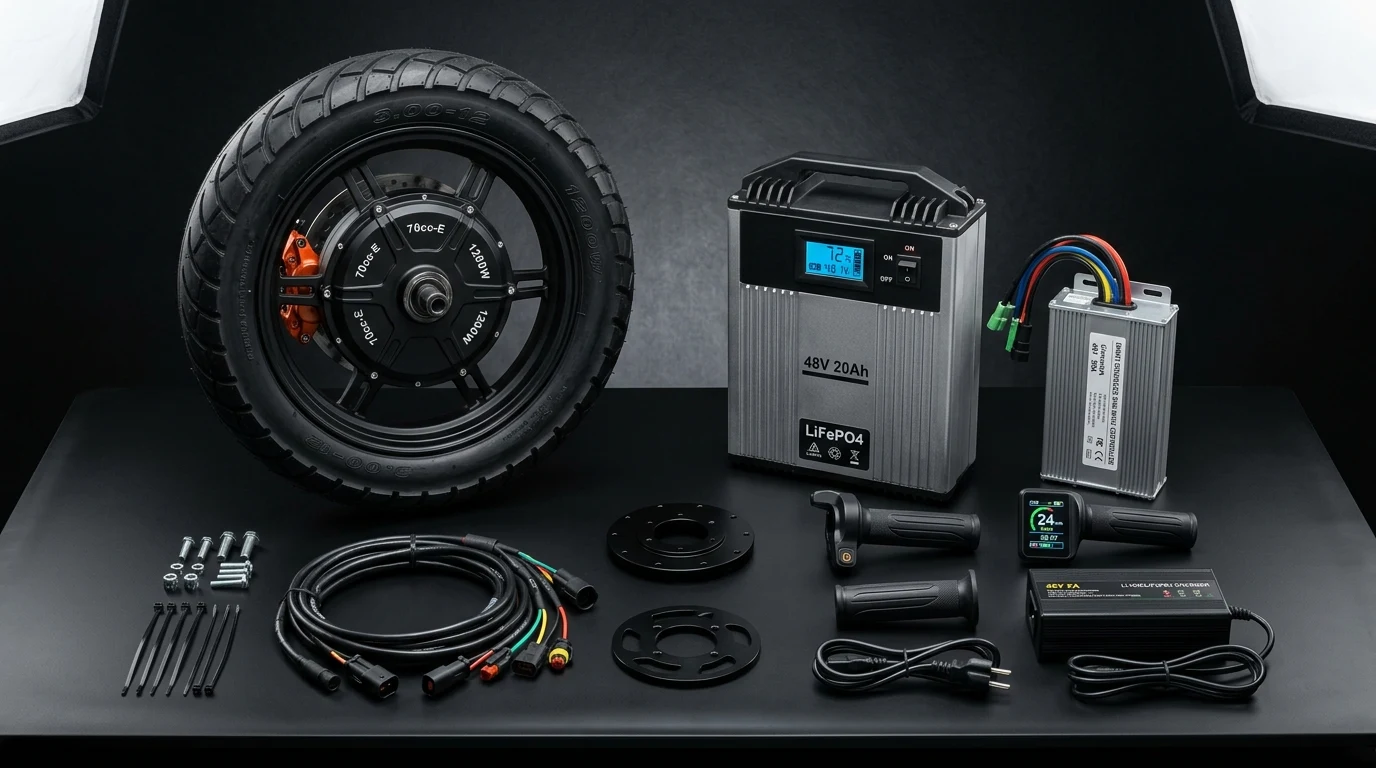 70cc Motorcycle Electric Conversion Kit