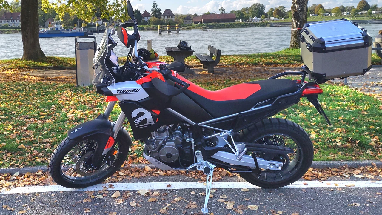 2026 Aprilia Tuareg 660 Rally Dakar Tricolore Adventure Motorcycle