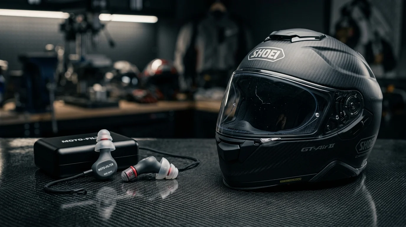 Motorcycle Earplugs for Wind Noise Reduction