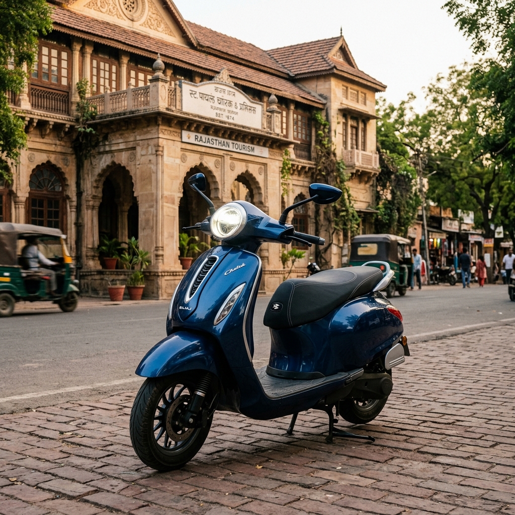 Bajaj Chetak Premium Review: Metal Body, Classic Styling & Price 2026 Cover