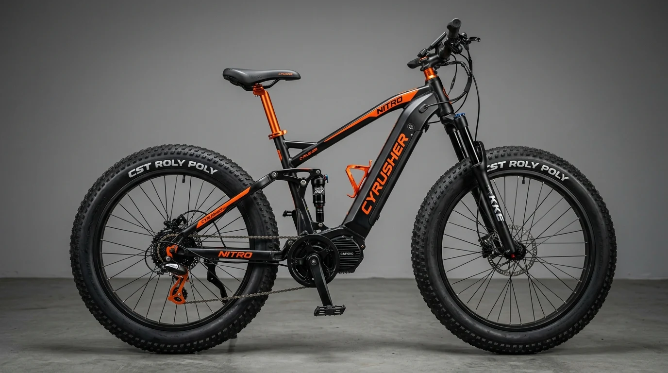 Cyrusher Nitro (2026): 1000W Bafang M620 Ultra, 160Nm Torque & Extreme Incline Trail Test