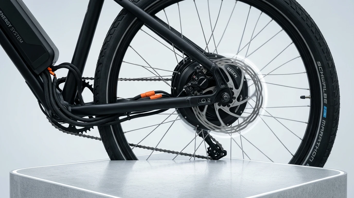E-Bike Regenerative Braking (2026): Dyno Energy Recovery, Cogging Drag & Brake Pad Savings