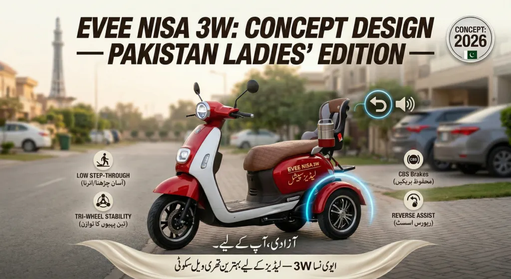 Evee Nisa Electric Scooty 2026 Specs and Price