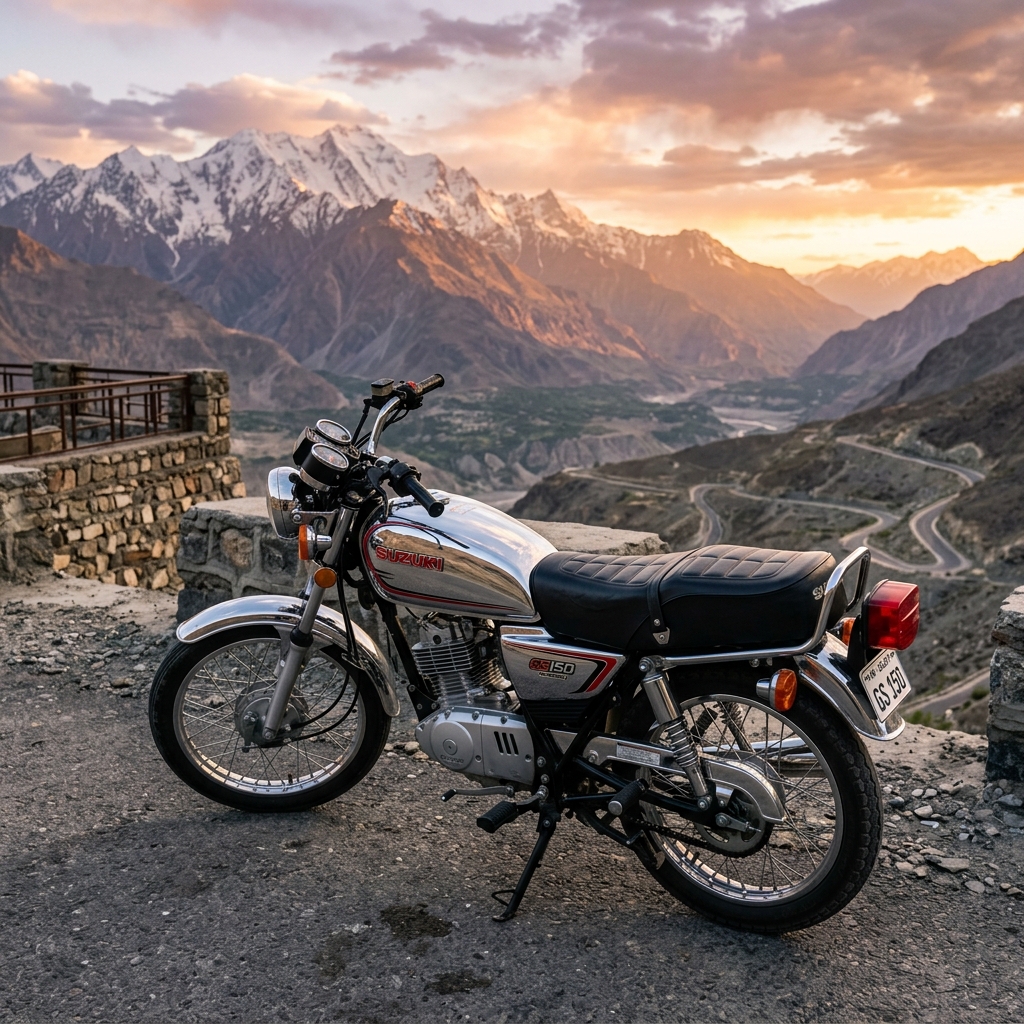 Suzuki GS 150 Review: Classic Cruiser, Heavy-Duty Frame & Price Pakistan 2026 Cover