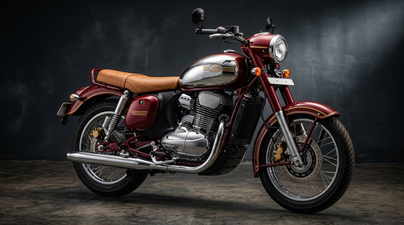 Jawa 350 Facelift Modern Classic Motorcycle 2026