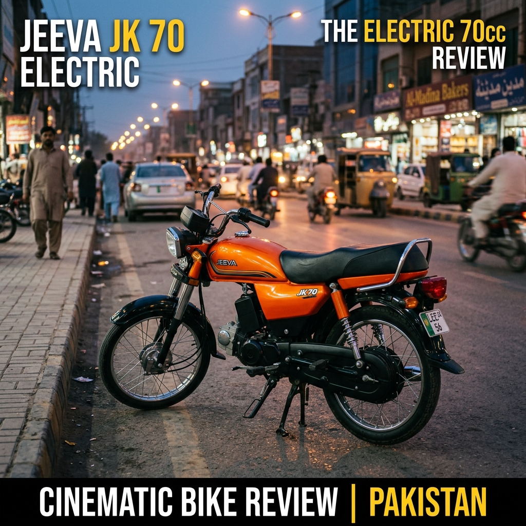 Jeeva JK 70 Electric Bike Review 2026: Price & Specs in Pakistan Cover