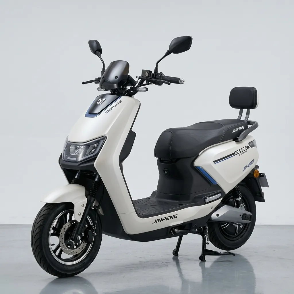 Jinpeng Cruise & Thrill Electric Scooters Pakistan: 2026 in blue color, right-facing side profile view