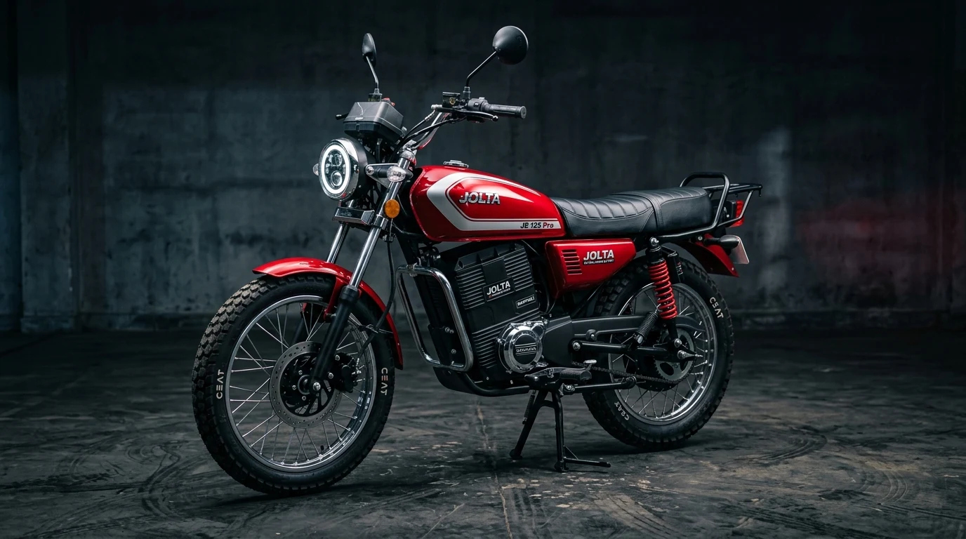 Jolta JE 125 Pro (2026): Swappable 72V Lithium Pack, 2500W BLDC Hub & 120 km Range Benchmark