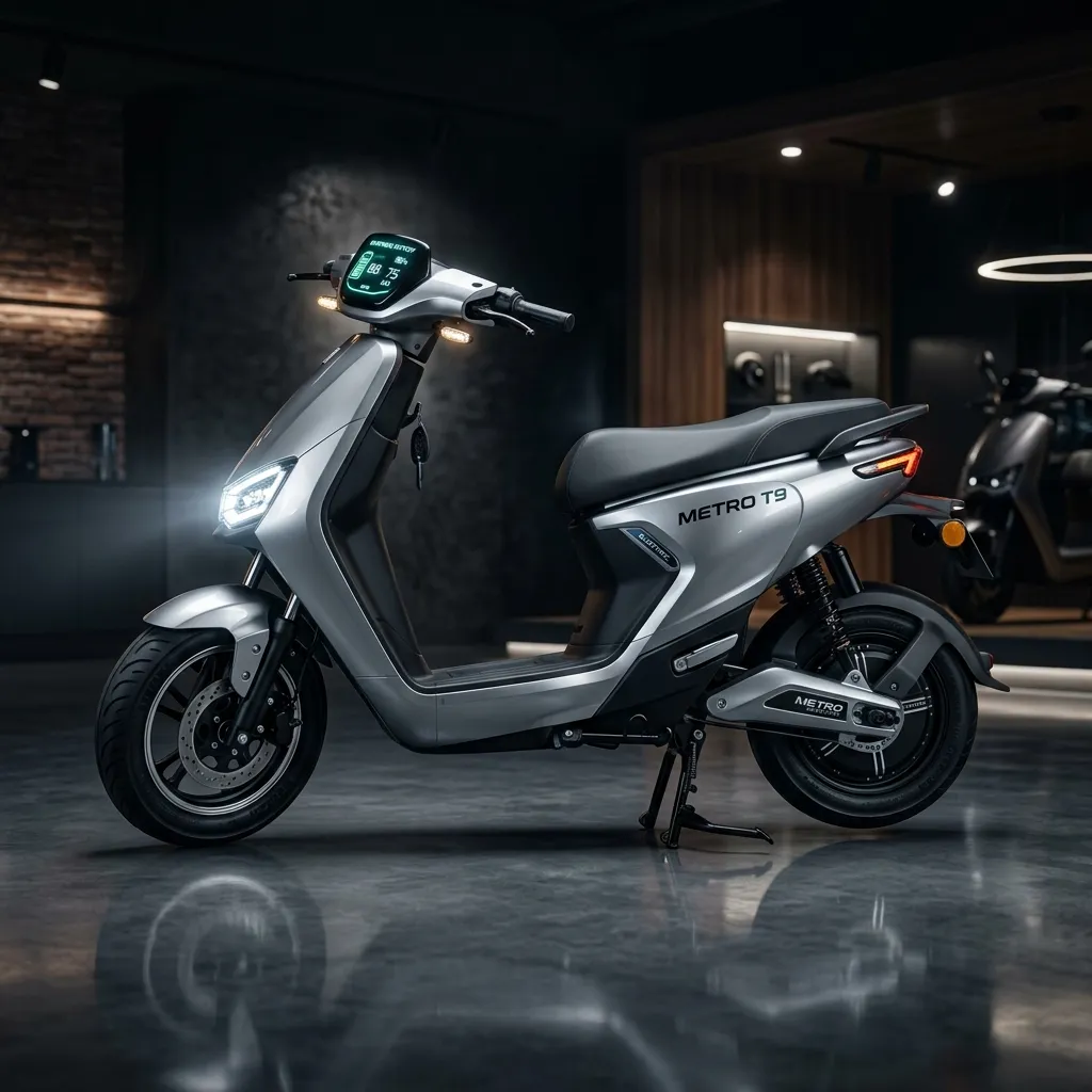 Metro T9 - Best Waterproof Electric Bikes for Monsoon Riding