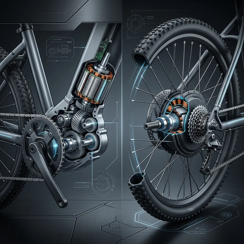 Mid-Drive vs Hub Motor: Which is Best for Steep Hills? (2026 Guide)