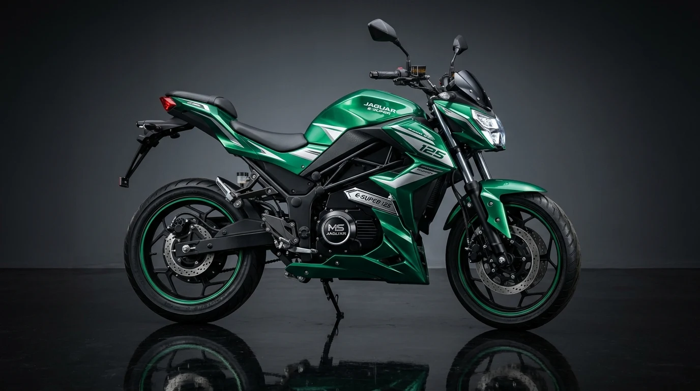 MS Jaguar E-Super 125 (2026): 72V 42Ah LFP Battery, 3000W Motor & 150 km Commuter Benchmark