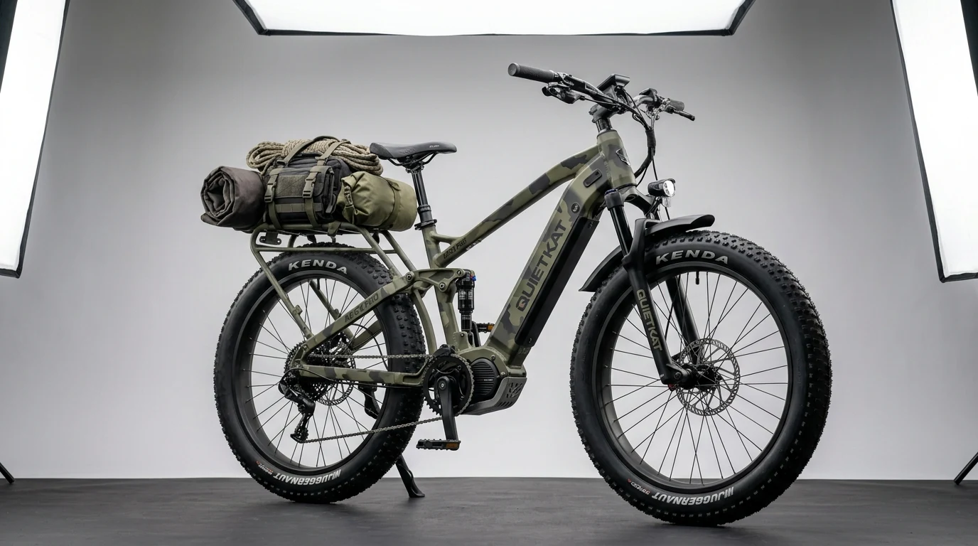 QuietKat Apex Pro (2026): 1000W 160Nm Mid-Drive, Inverted Air Suspension & Wilderness Test