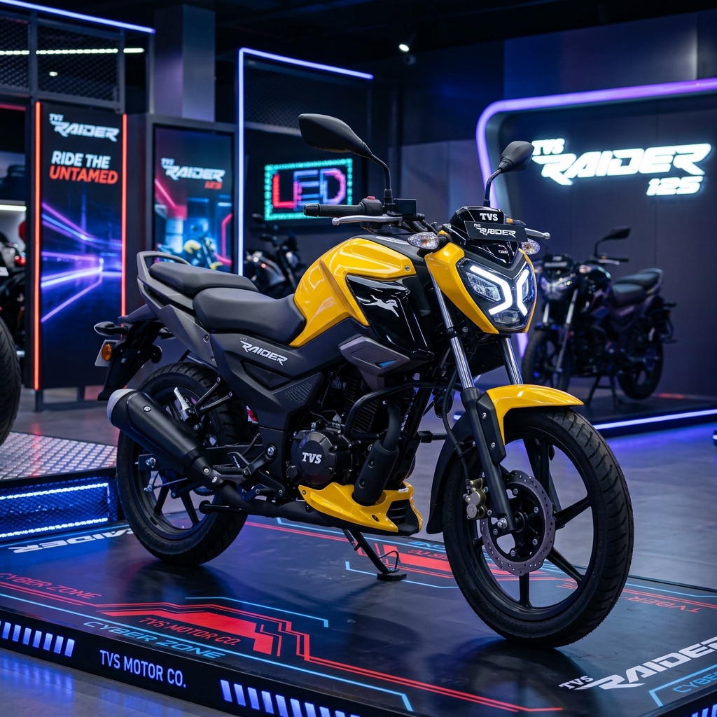 TVS Raider 125 Review: Smart TFT Screen, Eco-Power Modes & Price 2026 Cover