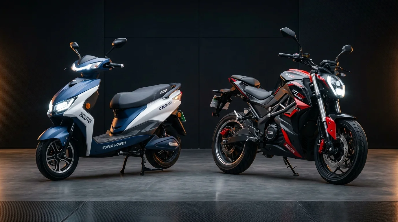 Super Power EMOTO Electric Bikes Pakistan 2026: OTOX DIMEN & OTO3 NEXO Specs, Price & Range Review