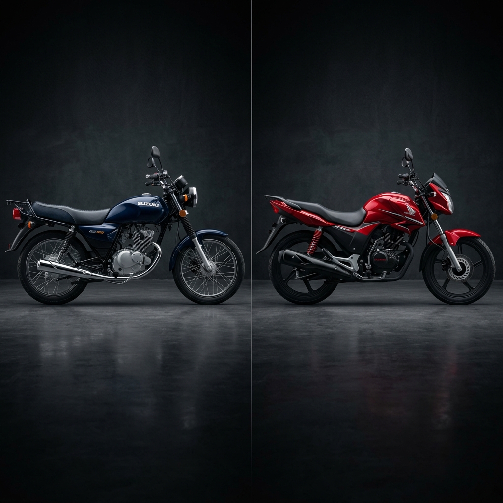Suzuki GS 150 vs Honda CB 150F: 150cc Commuter Shootout 2026 Cover