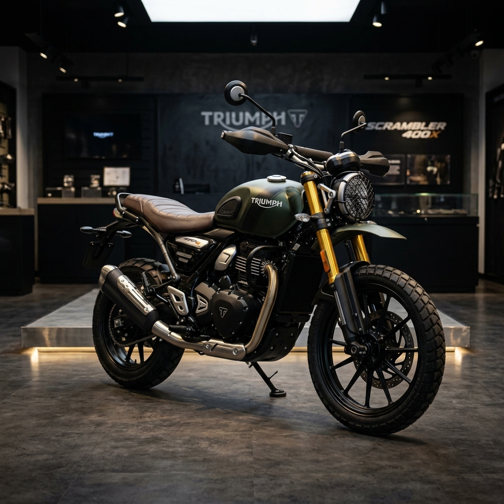 2026 Triumph Scrambler 400X Review: Price, Specs, & Pakistan Performance Cover