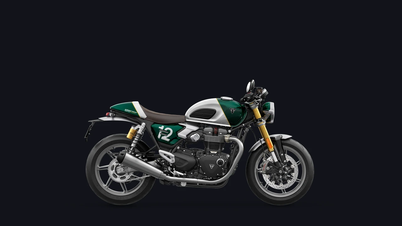 2026 Triumph Speed Twin 1200 RS Aluminium Silver Roadster Motorcycle