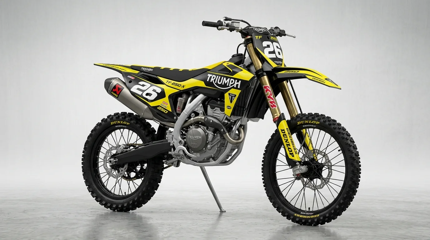 2026 Triumph TF 250-X Motocross Race Bike