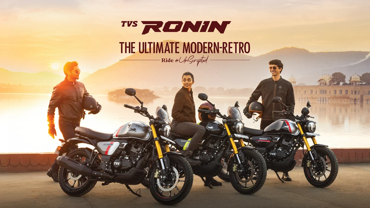 2026 TVS Ronin Special Edition Neo-Retro Scrambler Motorcycle