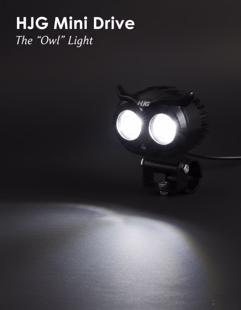 Top 5 Fog Lights for Bikes: Be Seen, Stay Safe, and Look Cool hjg mini drive (the owl light)