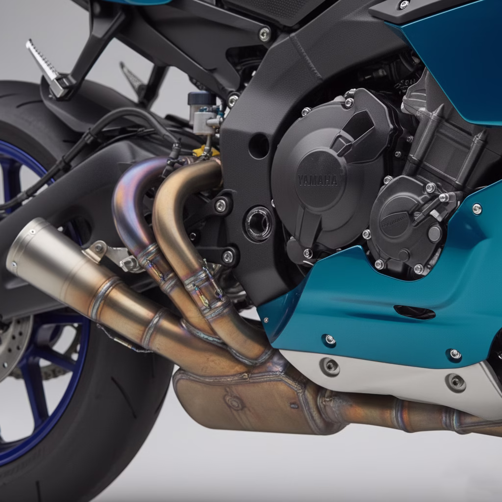 Yamaha MT-09 Review 2026: Specs, Top Speed & Price Yamaha MT-09 cp3 890cc engine exhaust headers