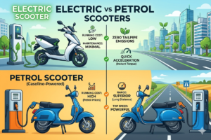 Electric vs Petrol Scooters image