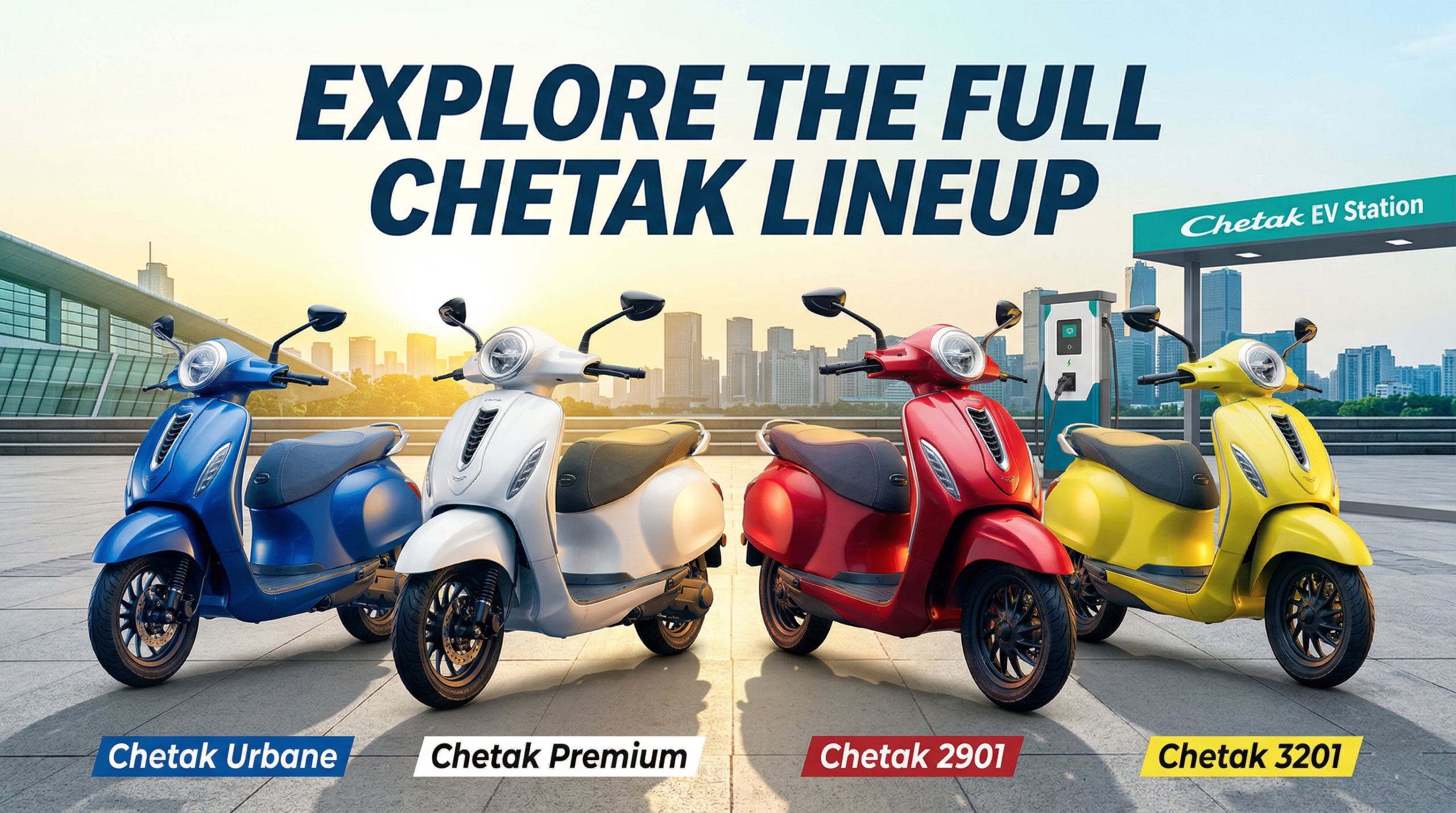 Bajaj Chetak electric scooter all variants 2026 price