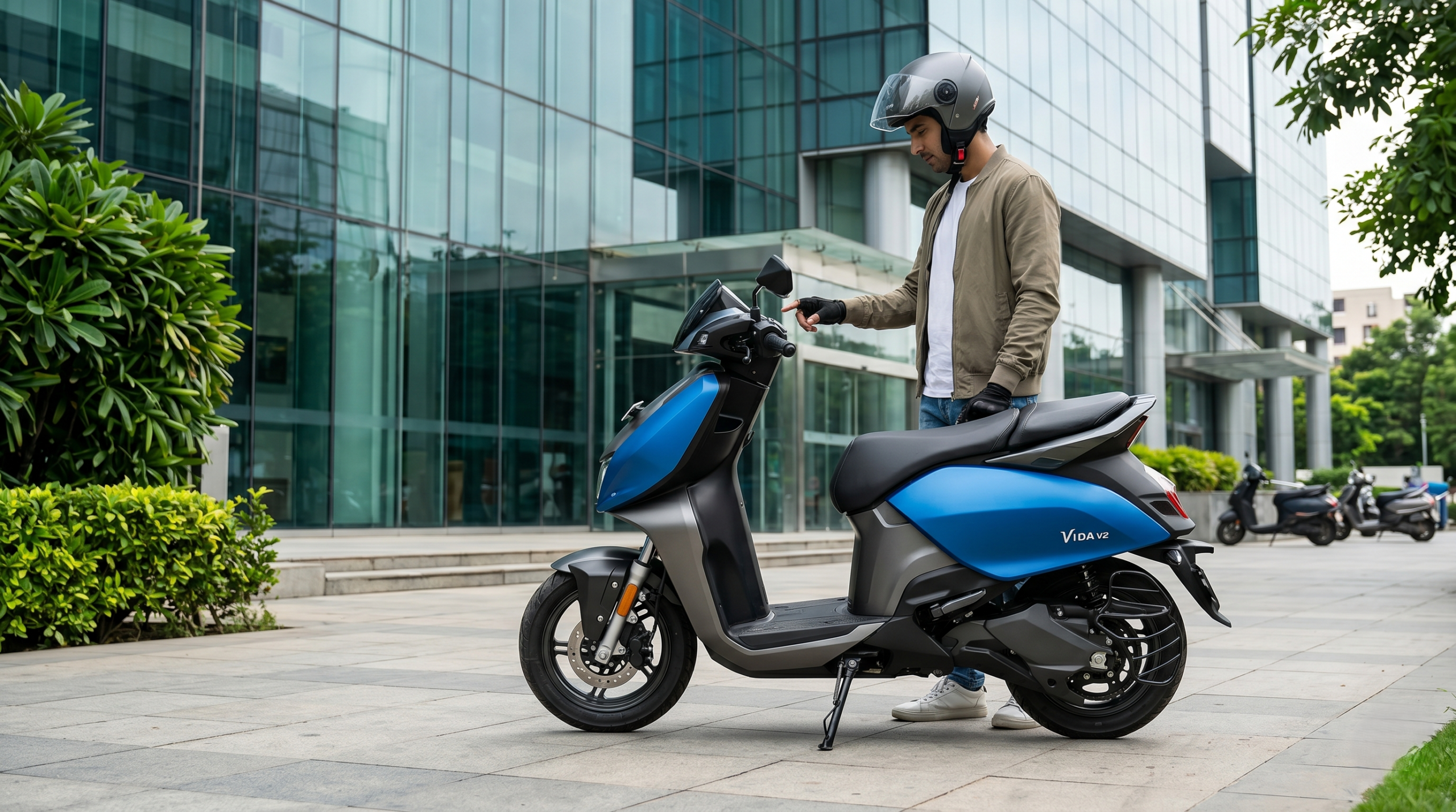 Hero Vida V2 - one of the 5 best electric scooters with removable battery in India 2026