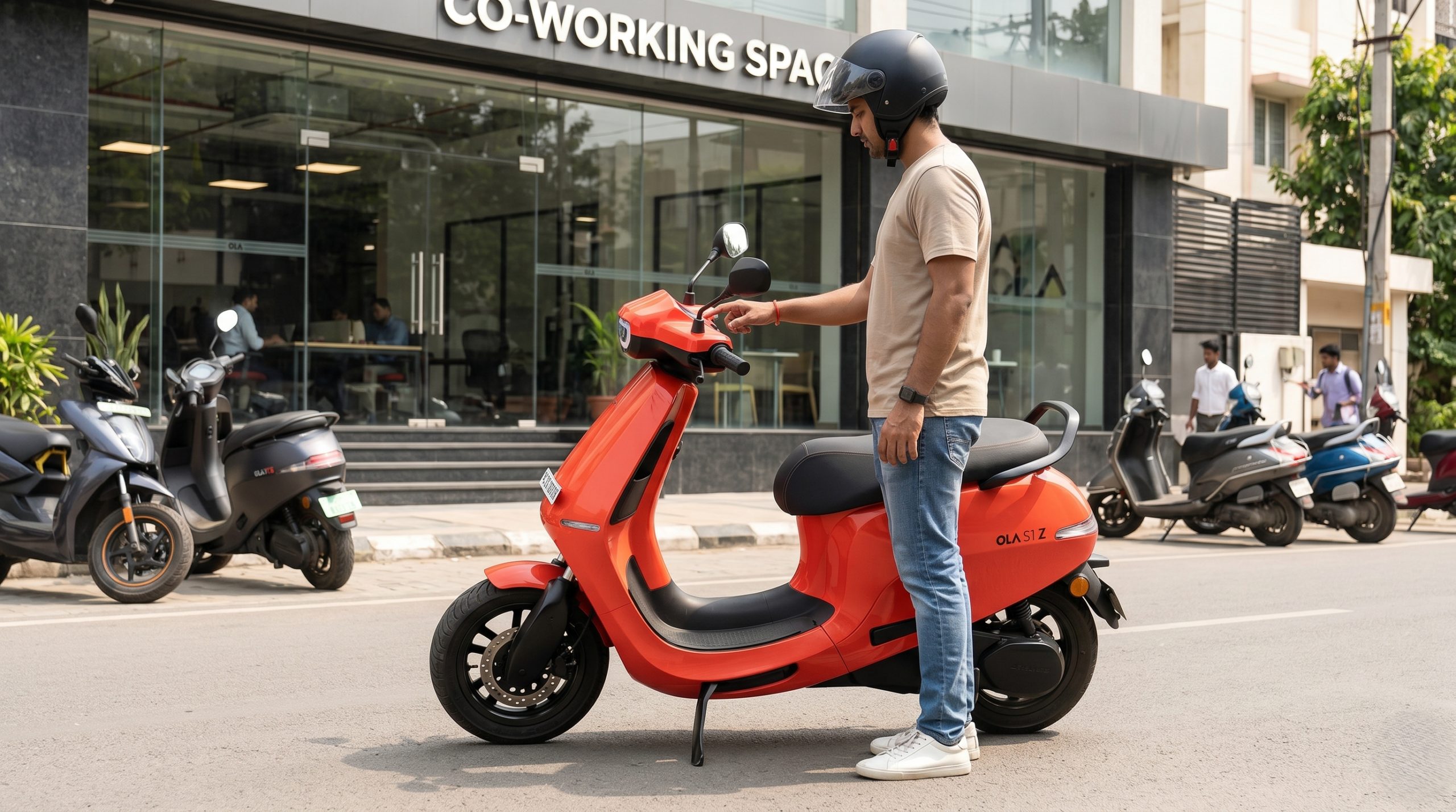 OLA S1 Z electric scooter with removable battery — cheapest long-range EV scooter in India 2026 under ₹65,000