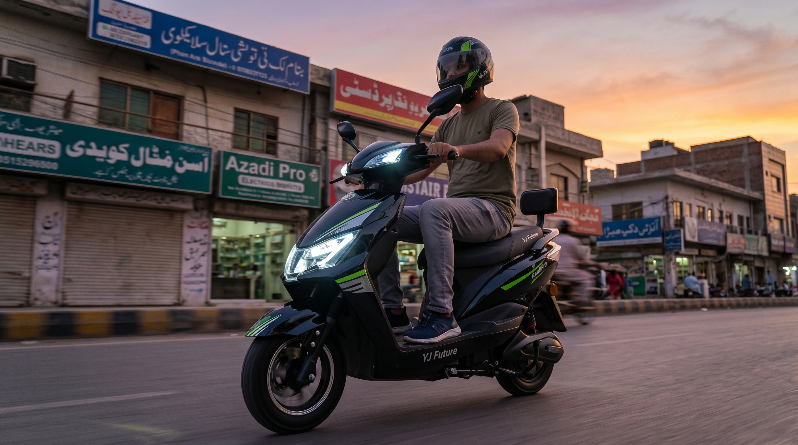 YJ Future Azadi Pro Budget Electric Bike Pakistan
