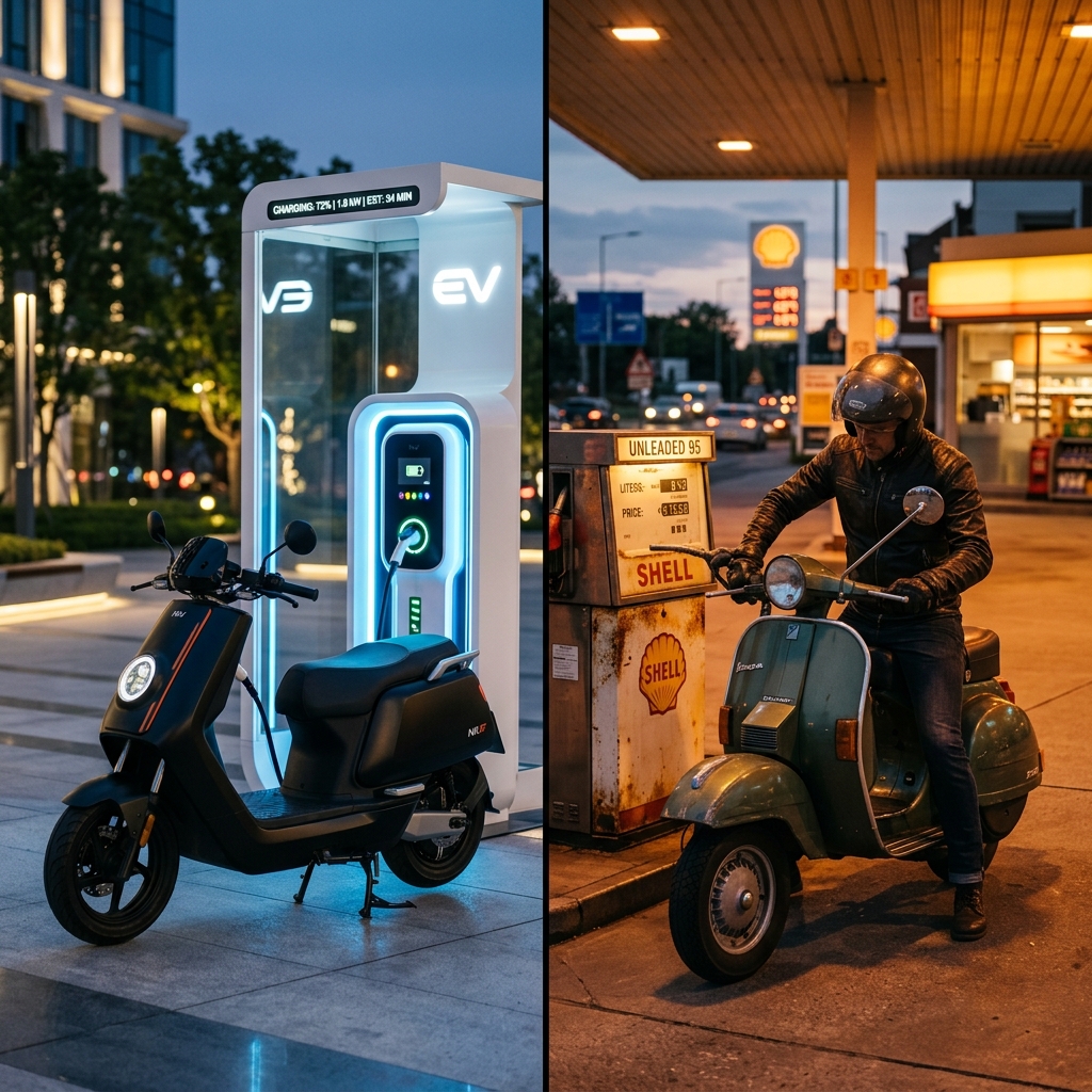 Electric Scooter vs Petrol Scooter Resale Value Comparison 2026
