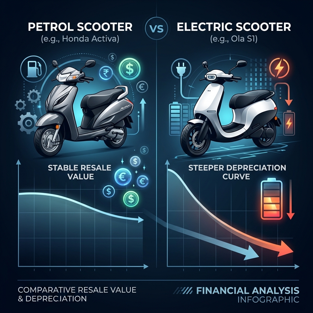 Honda Activa 6G vs Ola S1 X Cost Comparison India 2026