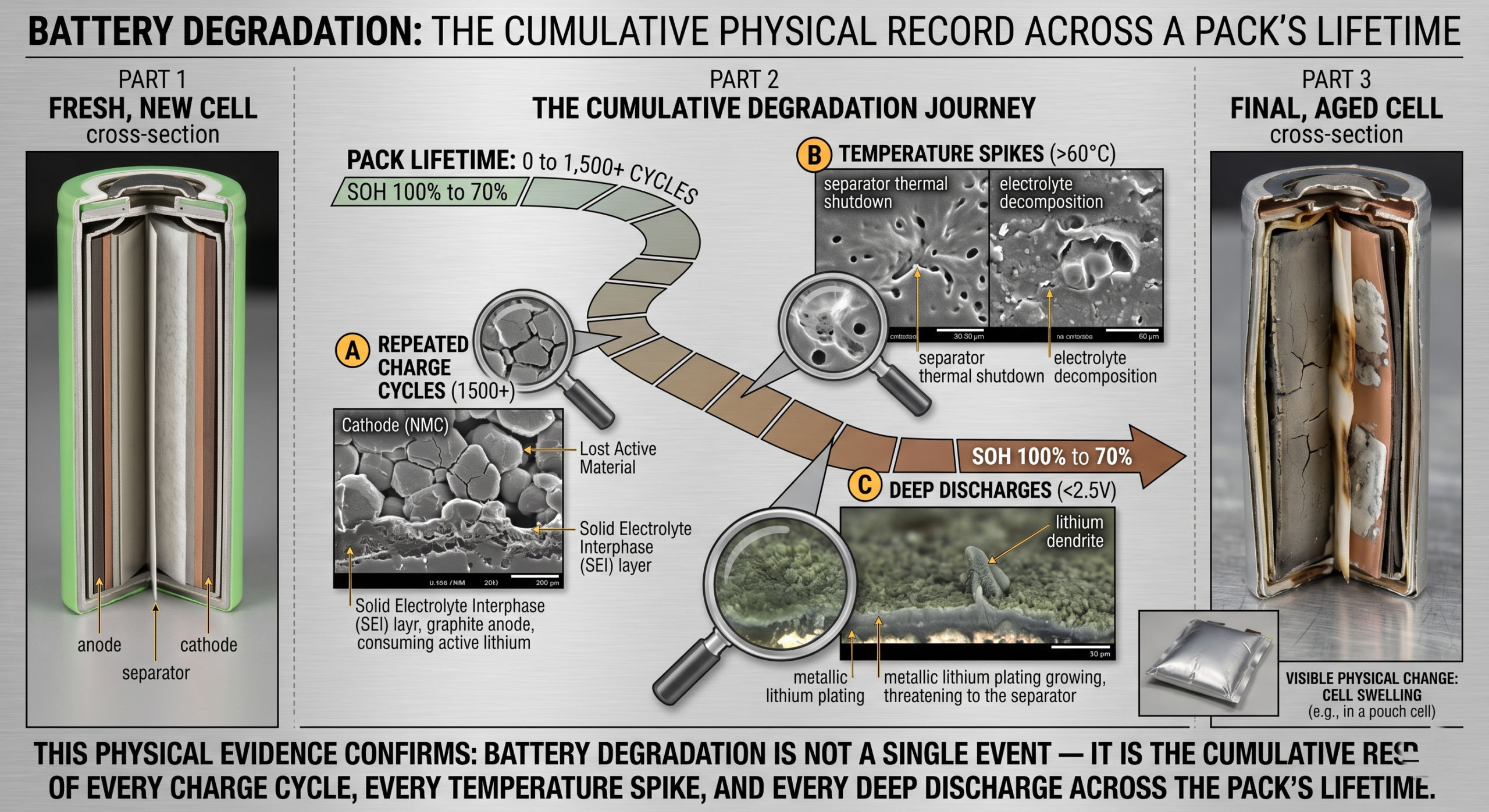 Electric bike battery degradation — how lithium ion battery loses capacity over charge cycles in Pakistan heat