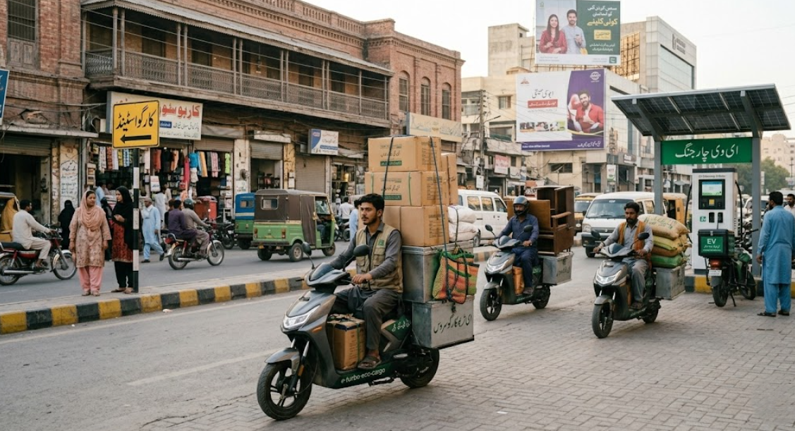Cargo electric scooters in Pakistan 2026 — complete guide to best delivery scooters and loader rickshaws